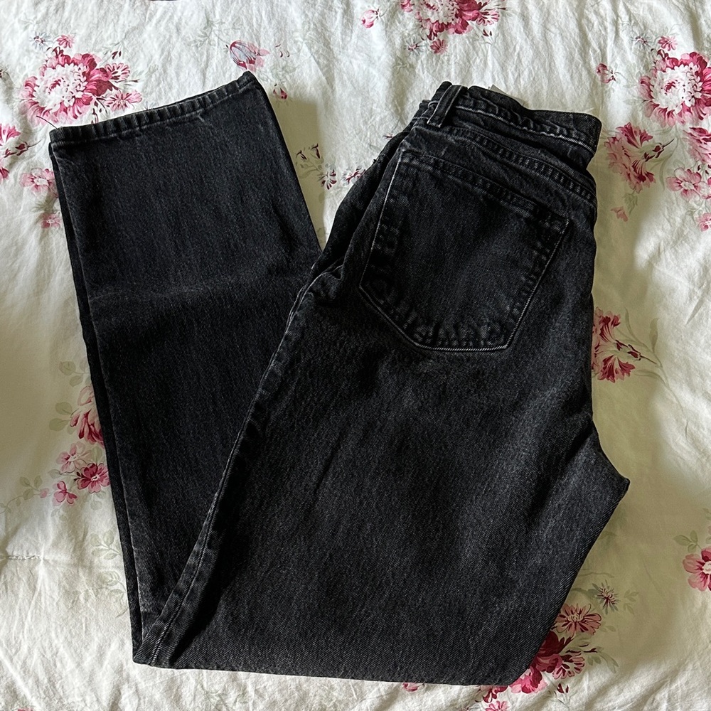 Abercrombie & Fitch Women's High Rise Jeans - Black